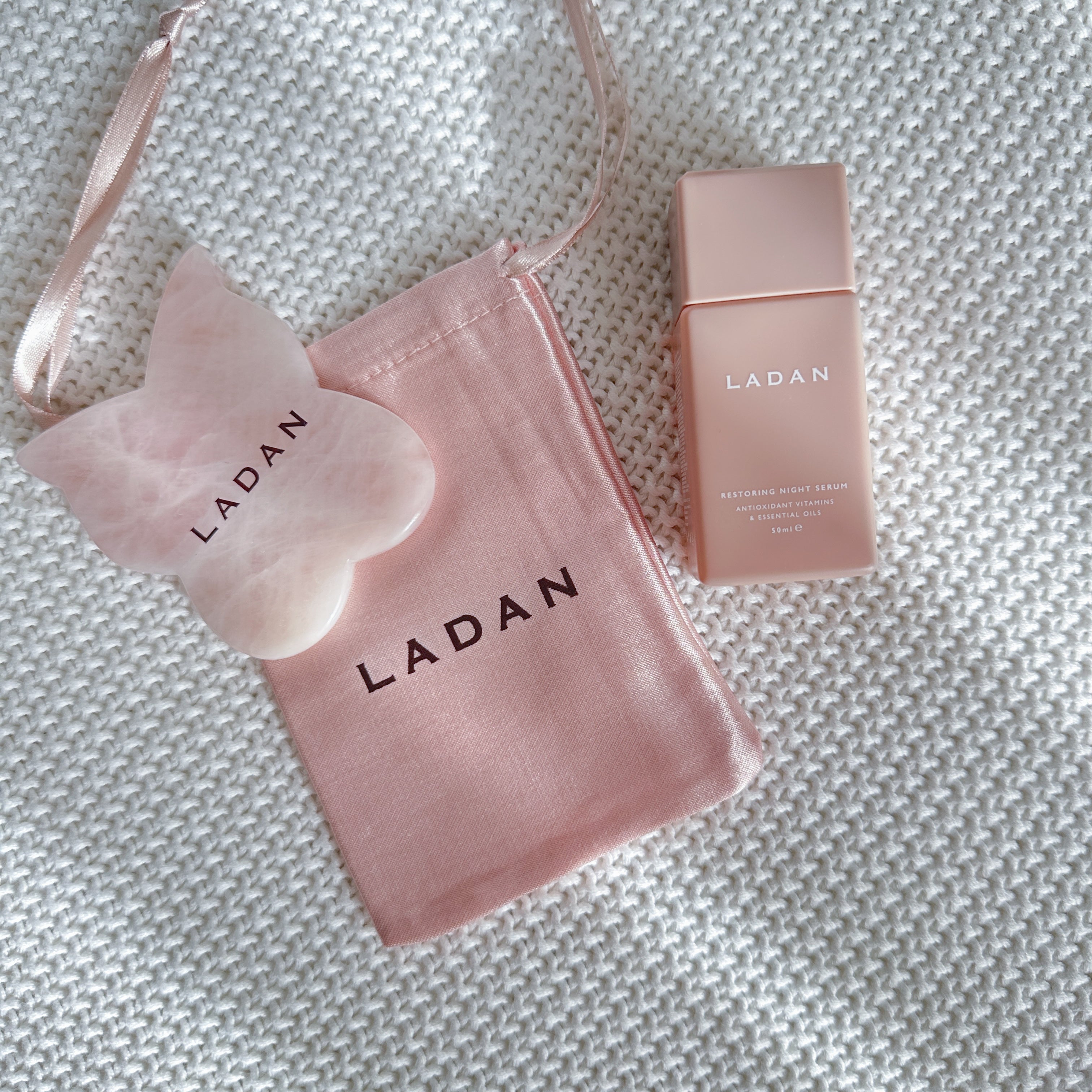 A Serene Night Ritual: Unwind with the Ladan Butterfly Gua Sha